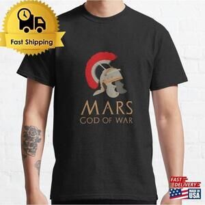 Mars God Of War Roman Mythology Vintage Graphic Unisex T-Shirt